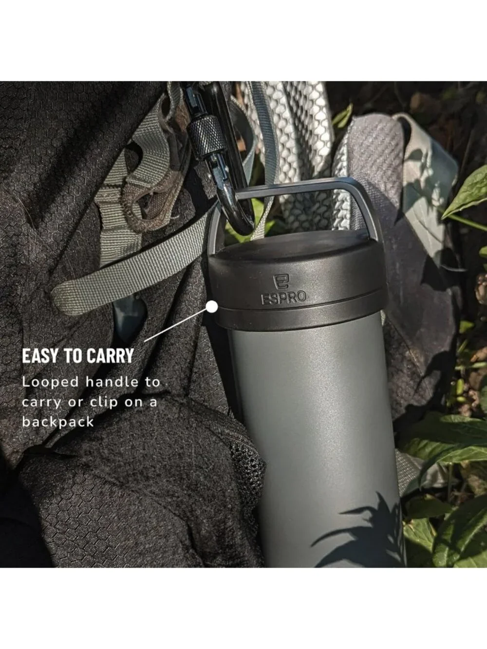Insulated Travel French Press Coffee Maker, 16oz - Perfect for On-the-Go Brewing